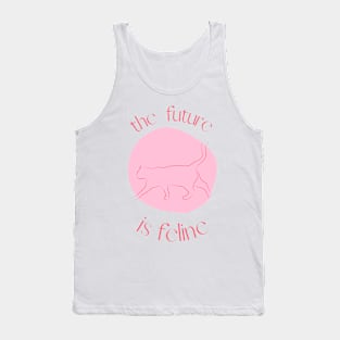 THE FUTURE IS FELINE Tank Top